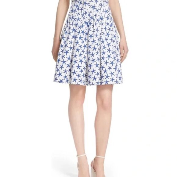 ๐จ 50% OFF BUNDLES! ๐จ Broome Street Kate Spade Cotton Starfish Skirt - Picture 1 of 10